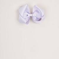Hair clip bow (lilac mist)