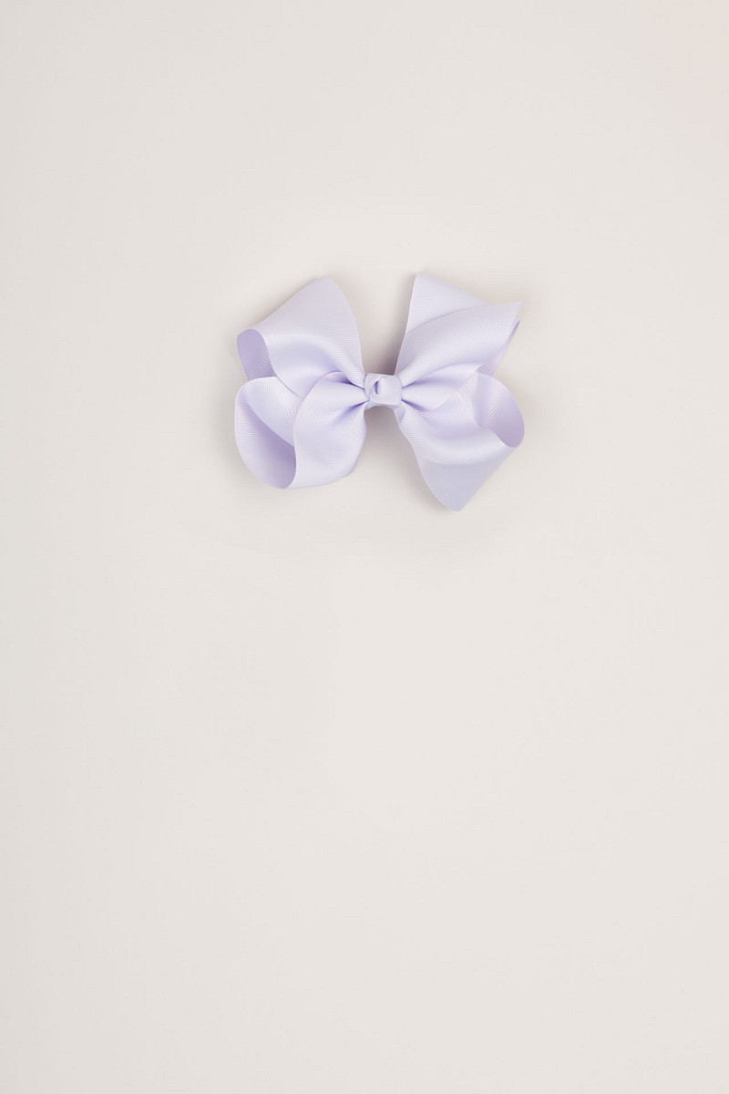 Hair clip bow (lilac mist)